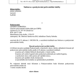 Smlouva CHPS